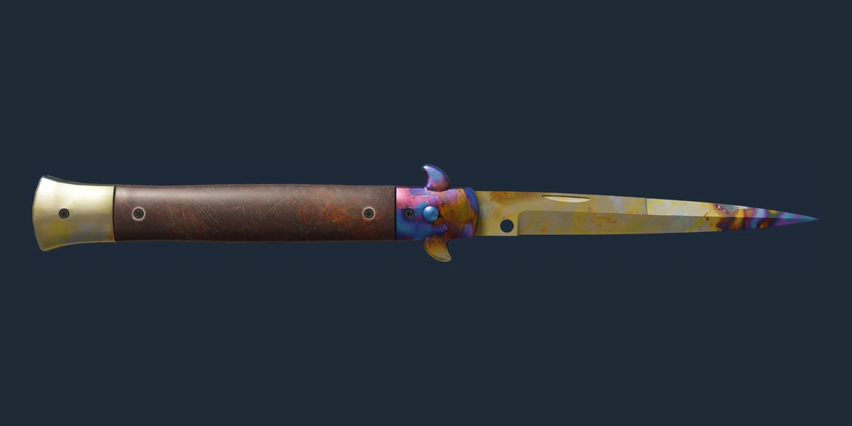 ★ Stiletto Knife | Case Hardened (Minimal Wear) preview