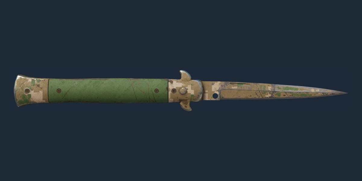 ★ Stiletto Knife | Forest DDPAT (Battle-Scarred) preview