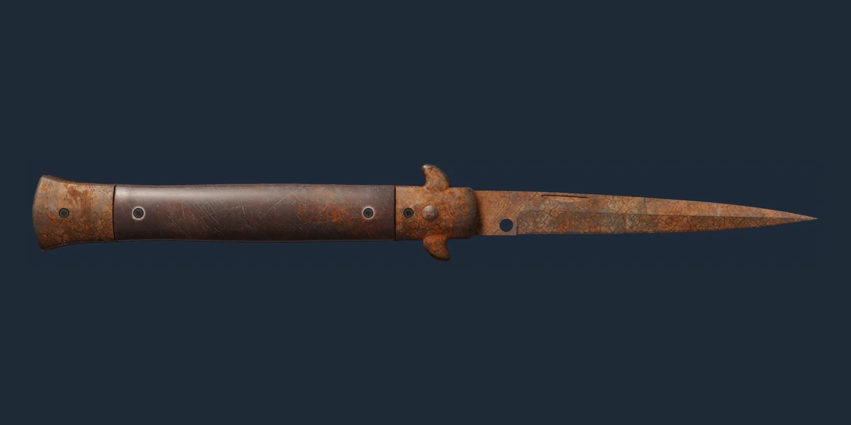 ★ Stiletto Knife | Rust Coat (Battle-Scarred) preview