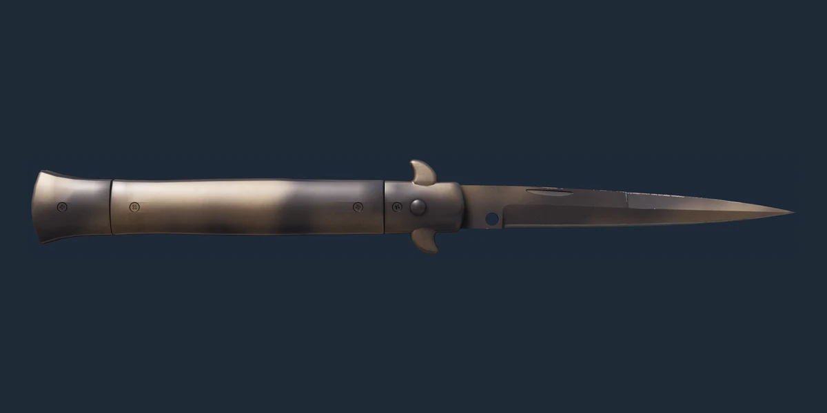 ★ StatTrak™ Stiletto ナイフ | Scorched (新品同様) のプレビュー