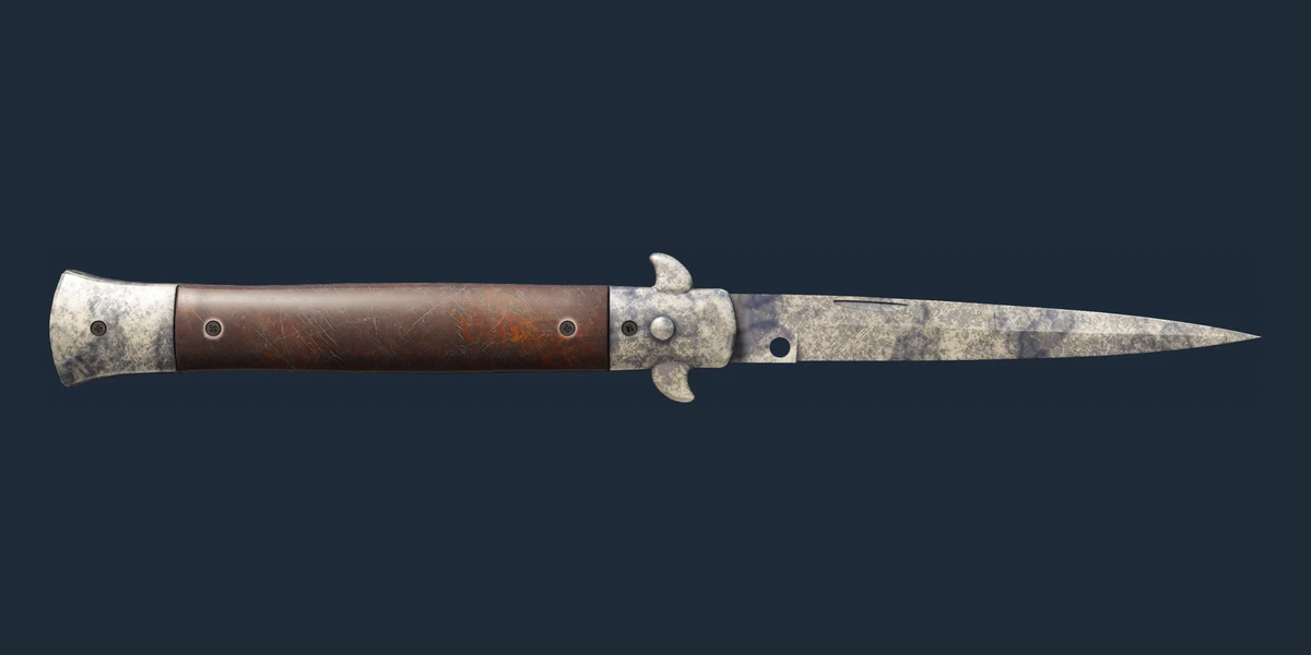★ StatTrak™ Stiletto Knife | Stained (Battle-Scarred) preview