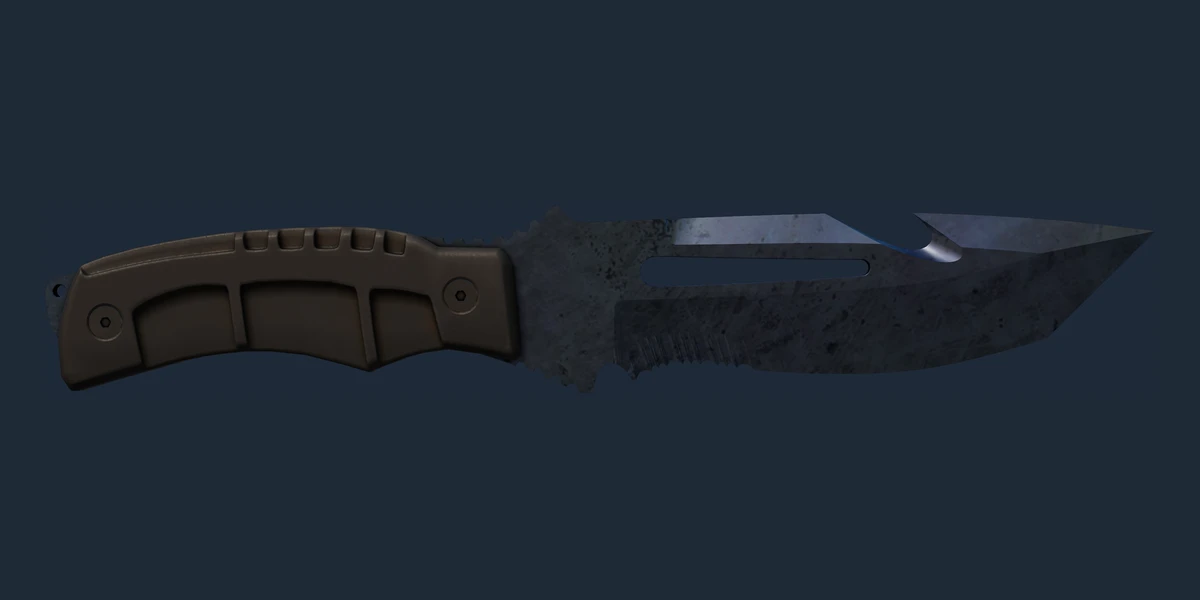 ★ Survival Knife | Blue Steel (Minimal Wear) preview