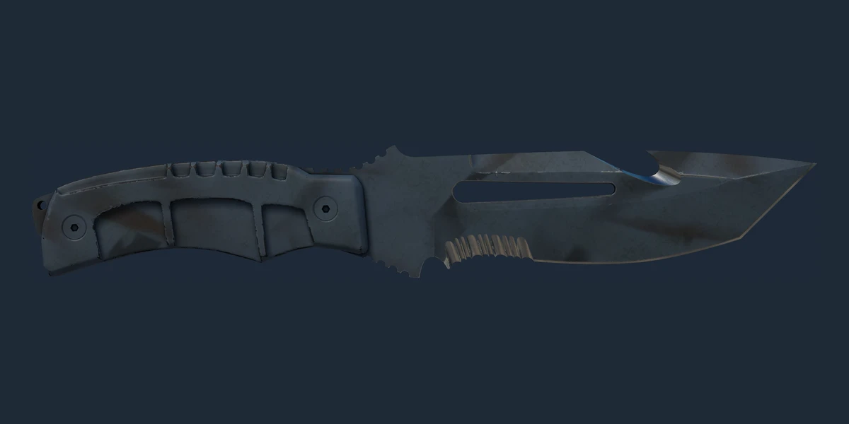 ★ Survival Knife | Night Stripe (Well-Worn) preview