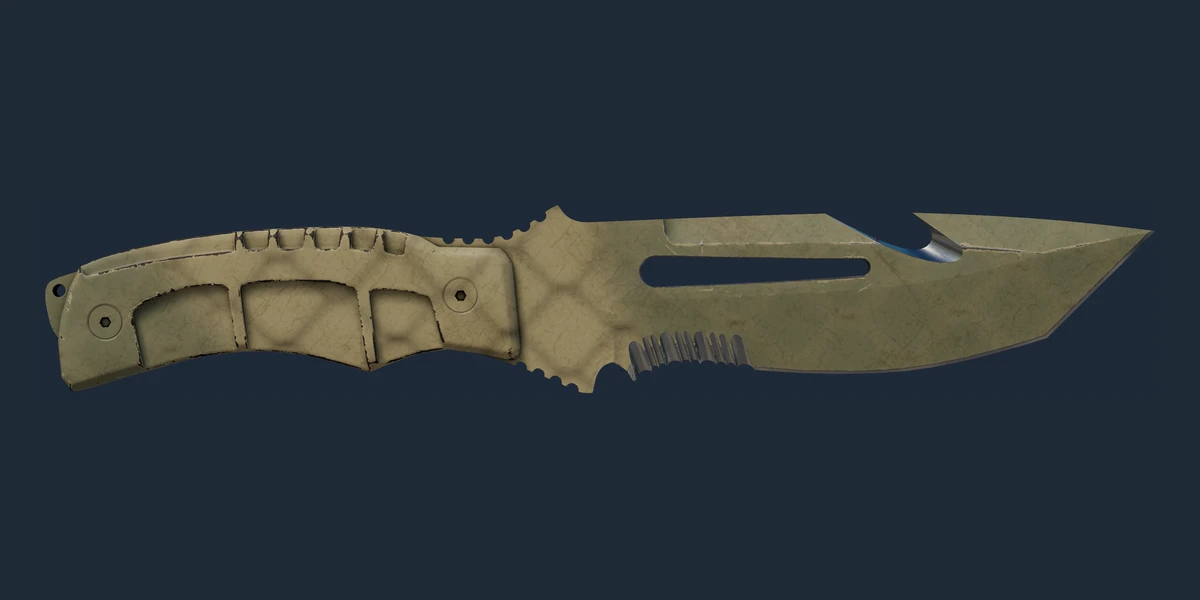 Náhled: Záchranářský nůž (★ StatTrak™) | Safari Mesh (Silně opotřebený)