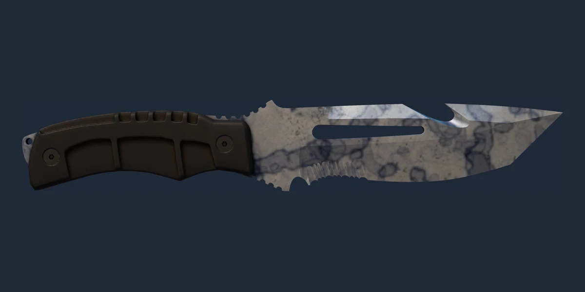Vista previa de Cuchillo de supervivencia ★ StatTrak™ | Manchado (Casi nuevo)