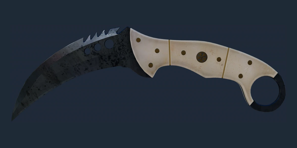 ★ Talon Knife | Blue Steel (Factory New) preview