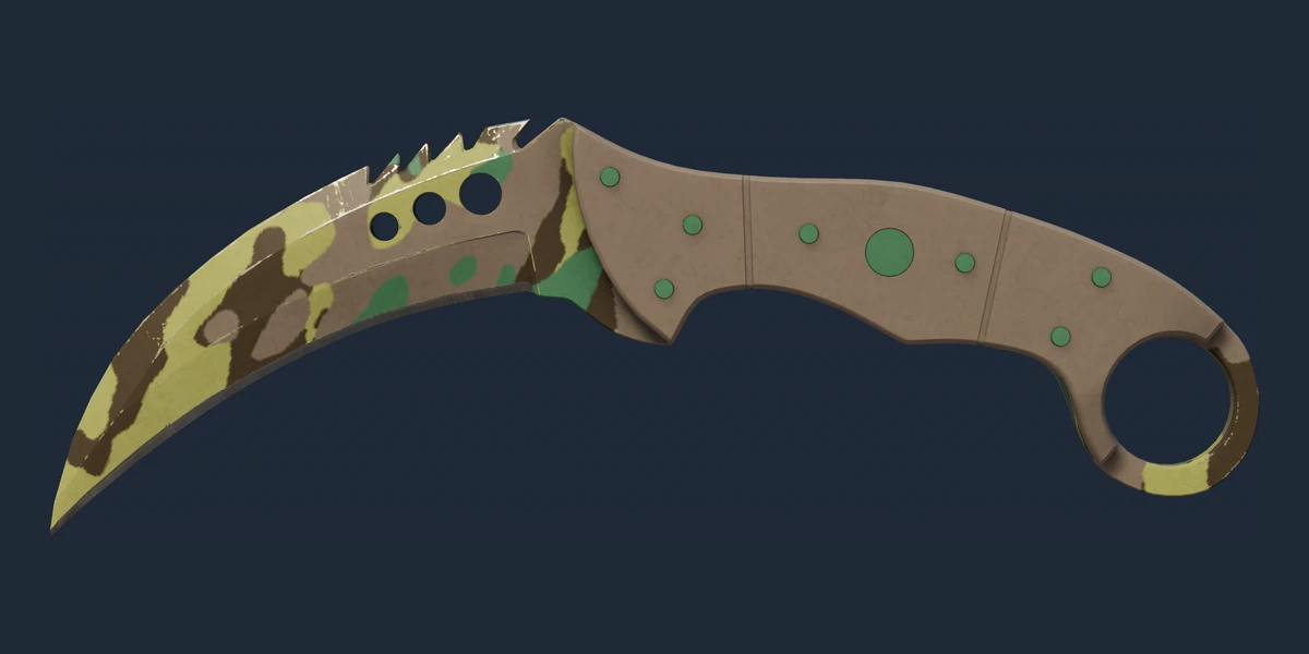 ★ StatTrak™ Talon Knife | Boreal Forest (Minimal Wear) preview