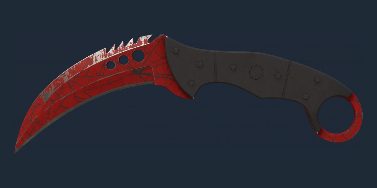 ★ Talon Knife | Crimson Web (Field-Tested) preview