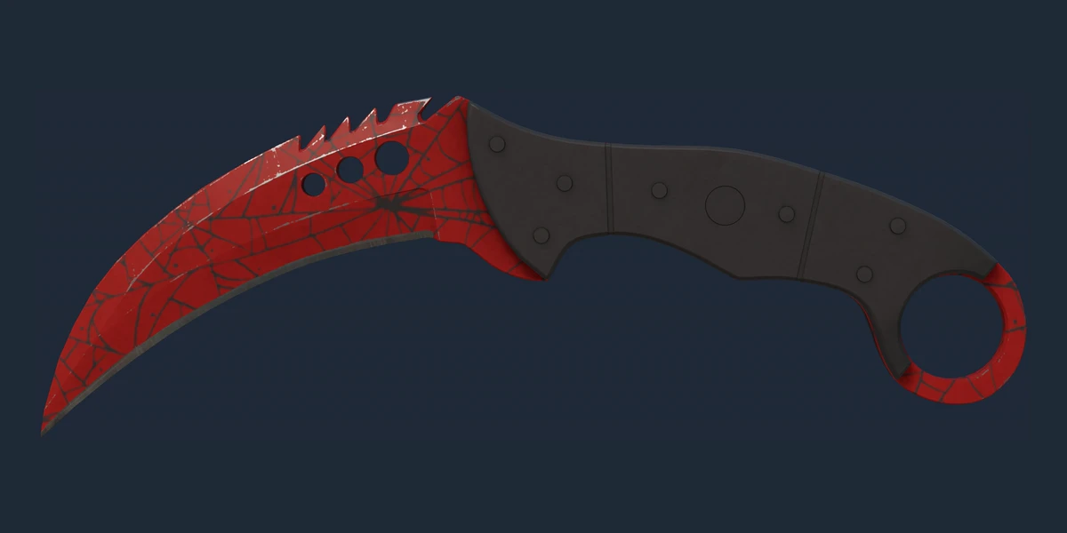 Anteprima di Coltello Talon ★ | Crimson Web (Usura minima)
