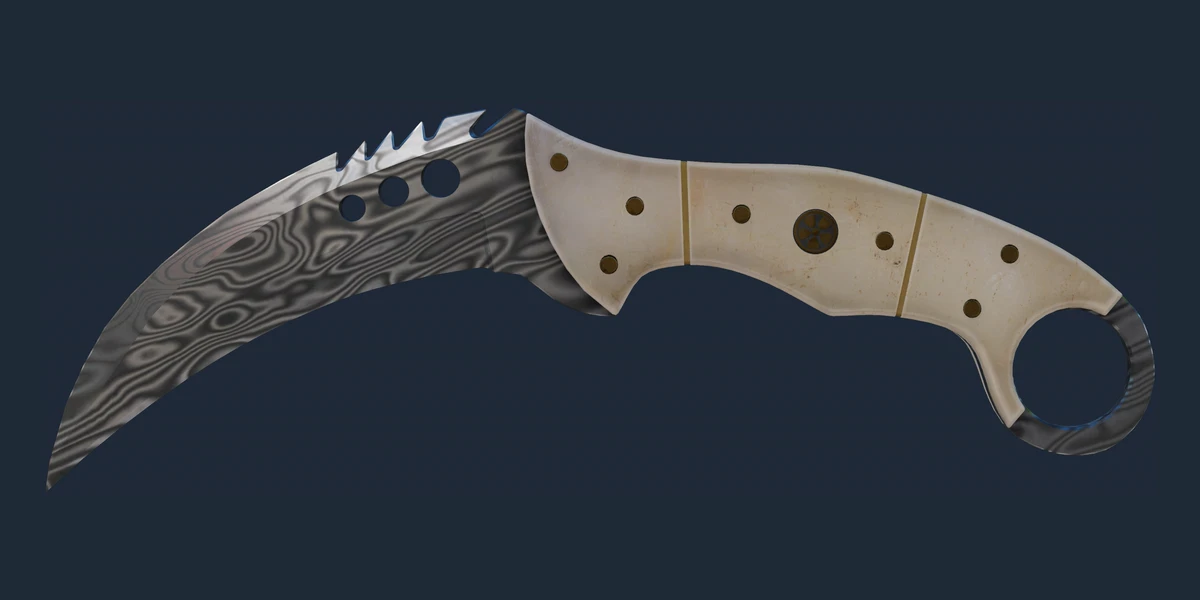 Náhled: Talon ★ | Damascus Steel (Lehce opotřebený)