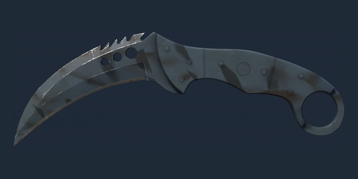 ★ StatTrak™ Talon Knife | Night Stripe (Minimal Wear) preview