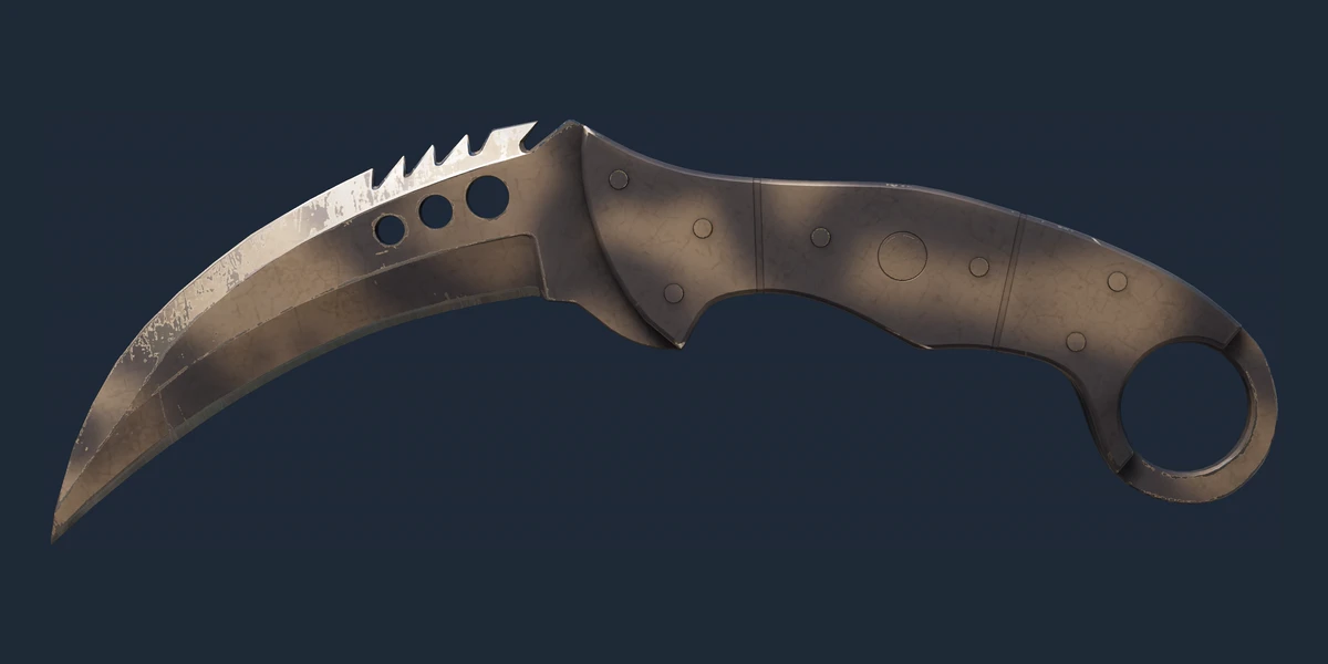 ★ StatTrak™ Talon Knife | Scorched (Field-Tested) preview