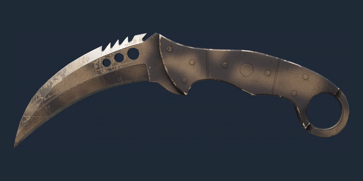 ★ Talon Knife | Scorched (Well-Worn) preview