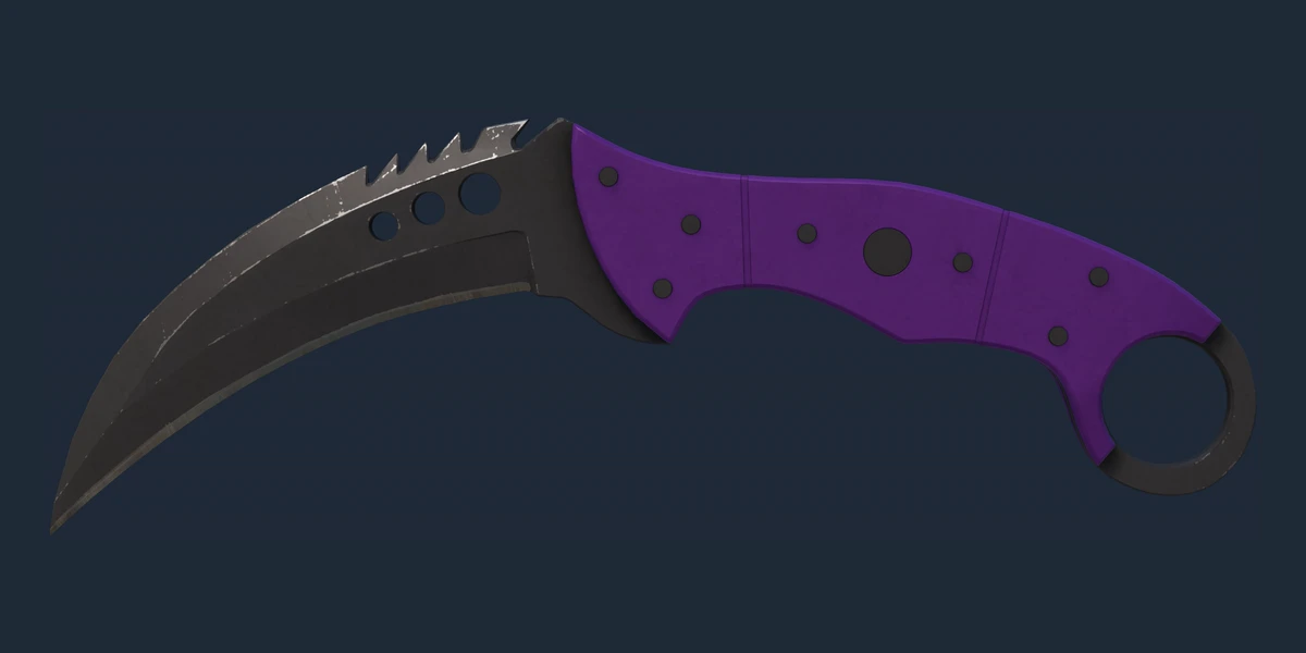 Anteprima di Coltello Talon ★ | Ultraviolet (Usura minima)