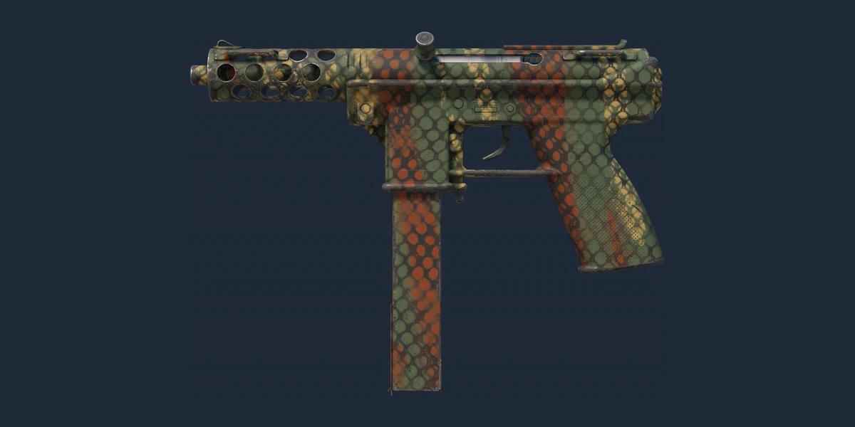 Tec-9 | 陆军网格 (略有磨损) 预览