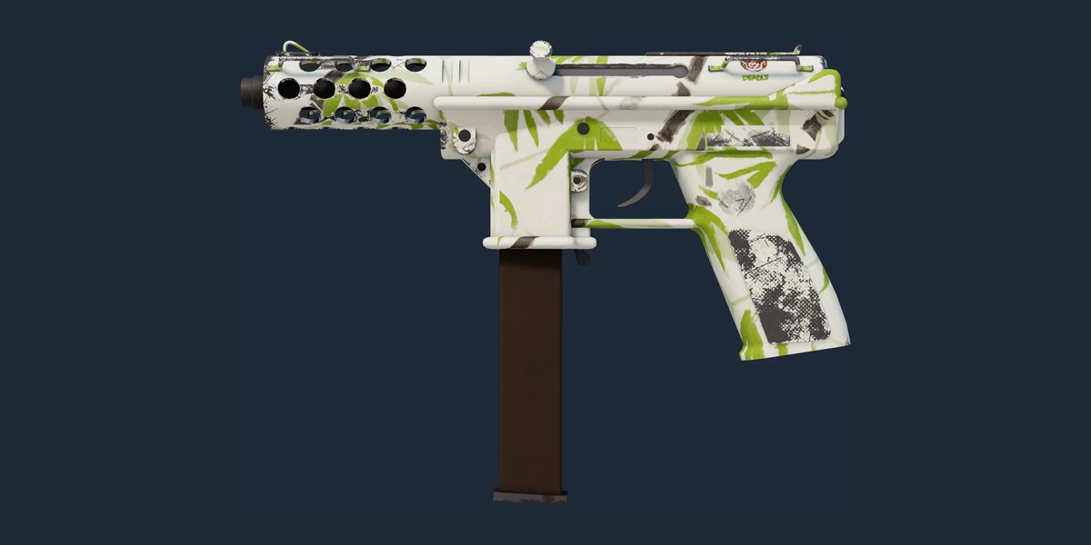 Tec-9 | 竹林 (略有磨损) 预览