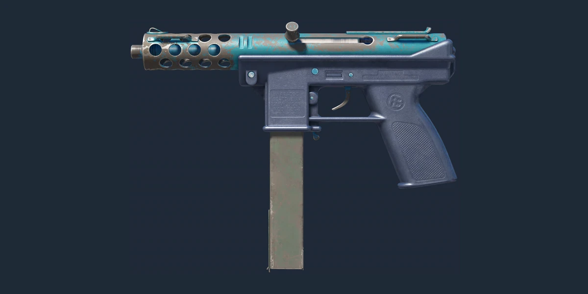 Tec-9 | Blue Blast (Battle-Scarred) preview