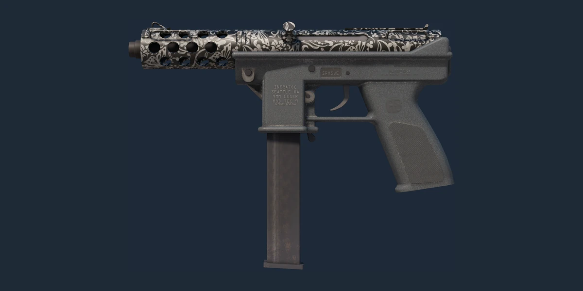 Tec-9 | Cut Out (Well-Worn) preview