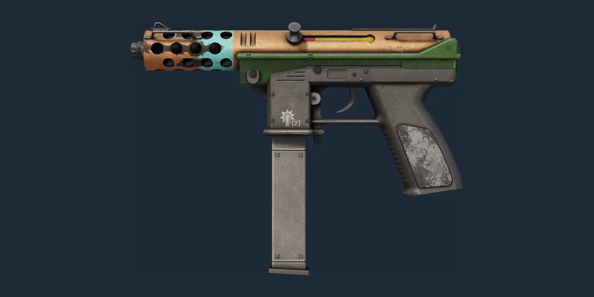 StatTrak™ Tec-9 | Flash Out (Well-Worn) preview