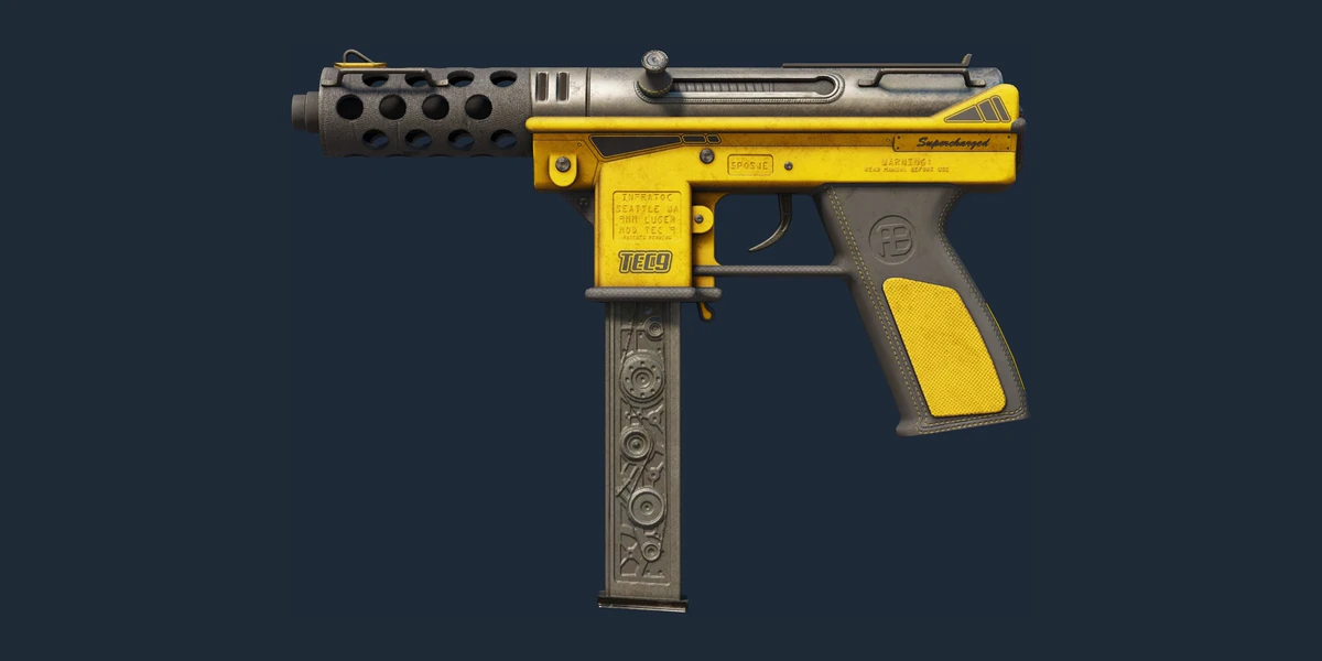 Предпросмотр: Tec-9 | Топливный инжектор (Закалённое в боях)