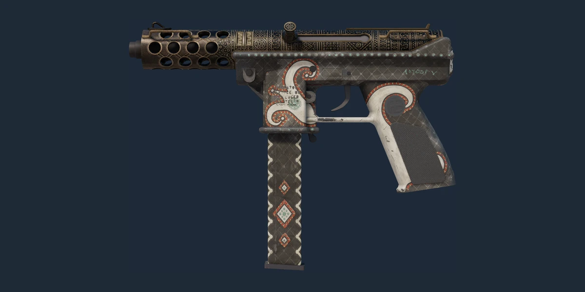 Souvenir Tec-9 | Jambiya (Well-Worn) preview