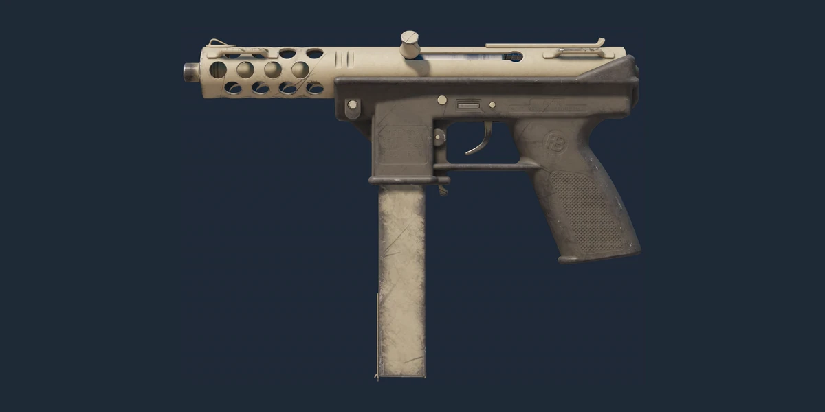 Forhåndsvisning af Tec-9 | Raw Ceramic (Meget slidt)