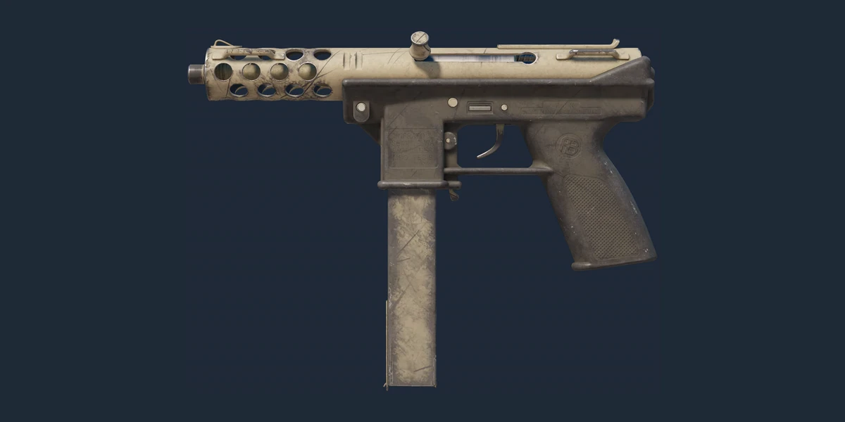 Tec-9 | Raw Ceramic (Battle-Scarred) preview