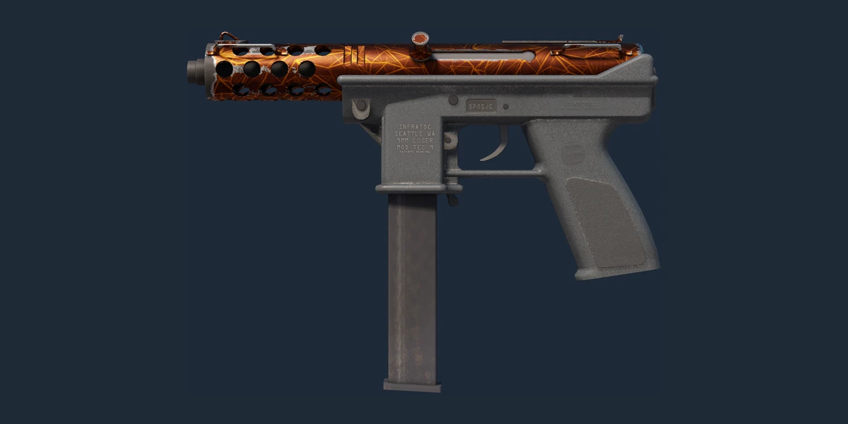 Náhled: Tec-9 | Red Quartz (Lehce opotřebený)