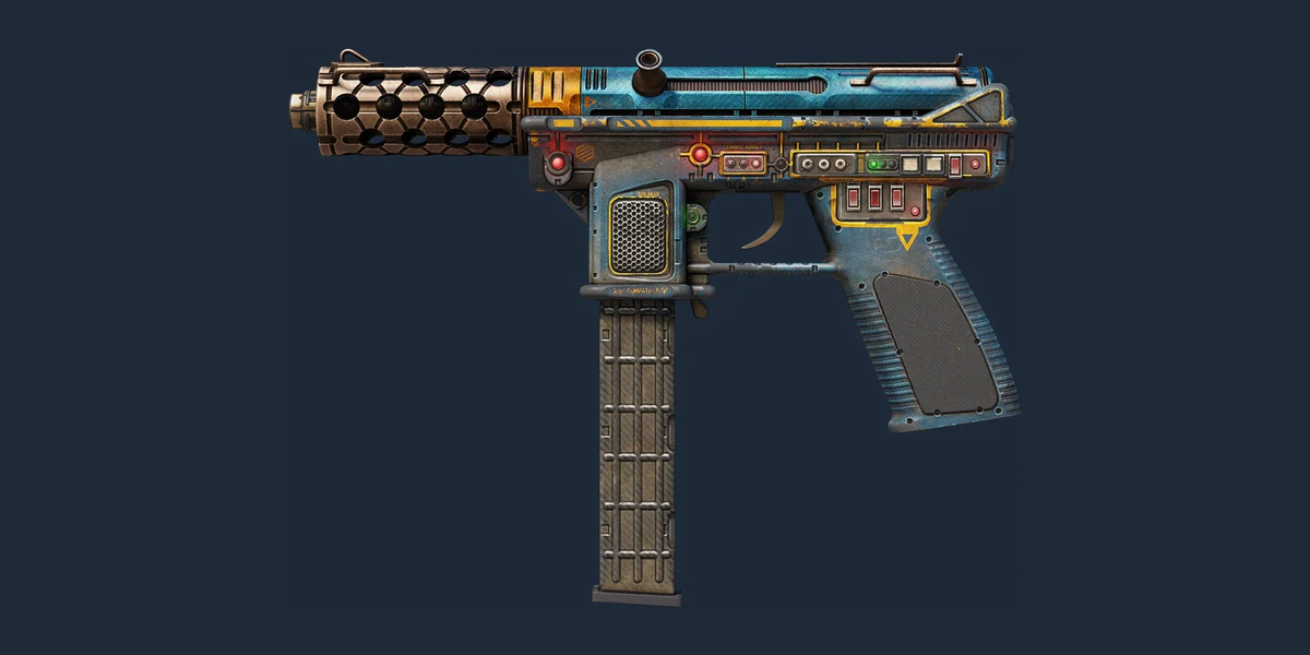 Tec-9 | Remote Control (Battle-Scarred) preview