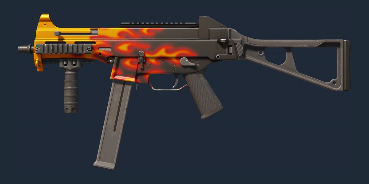 UMP-45 | 주홍 불길 (막 출고된) 미리보기