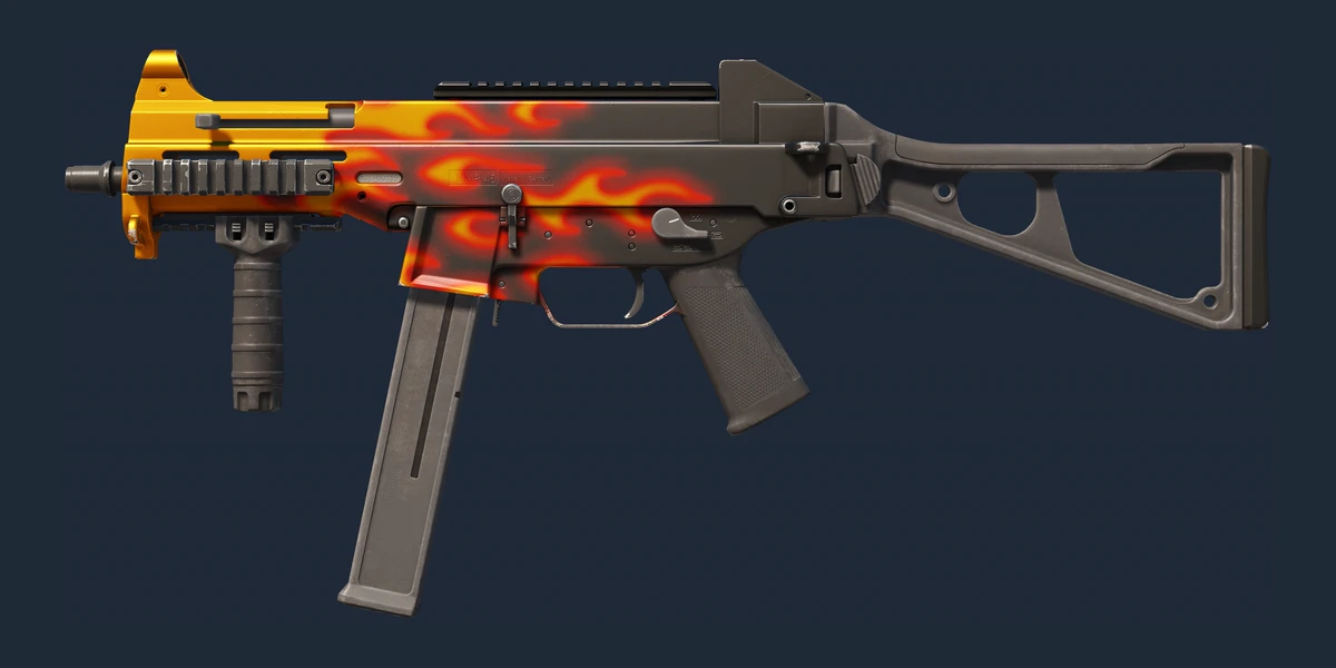 UMP-45 | Blaze (Minimal Wear) preview