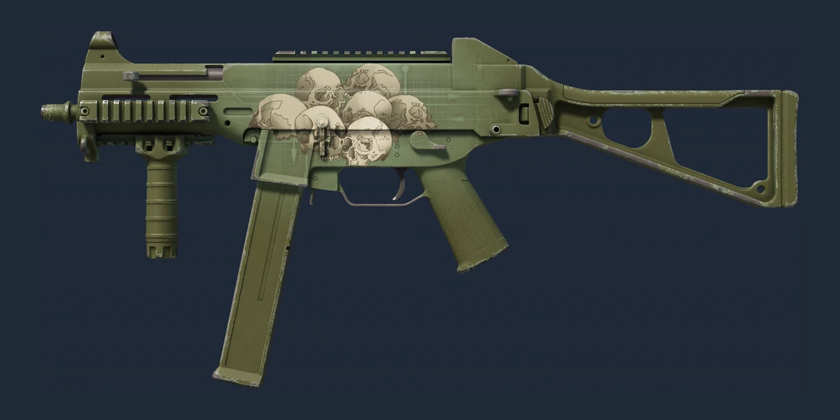 Souvenir UMP-45 | Bone Pile (Minimal Wear) preview