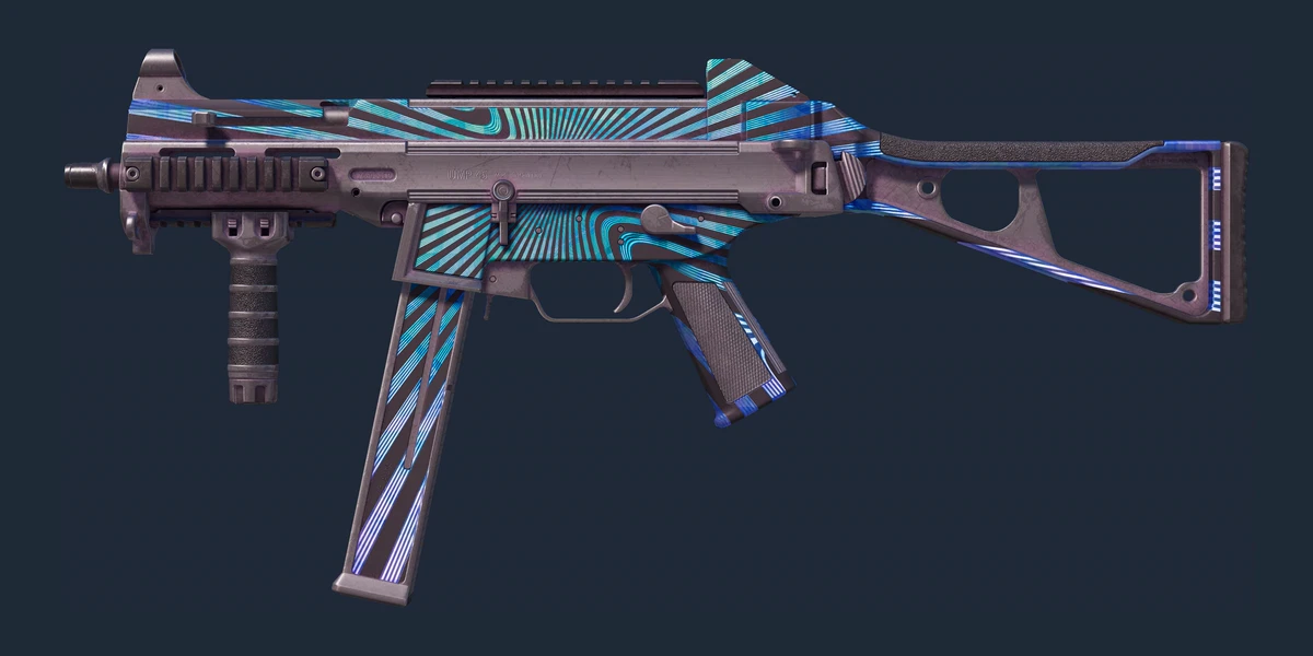UMP-45 | Continuum (Well-Worn) preview