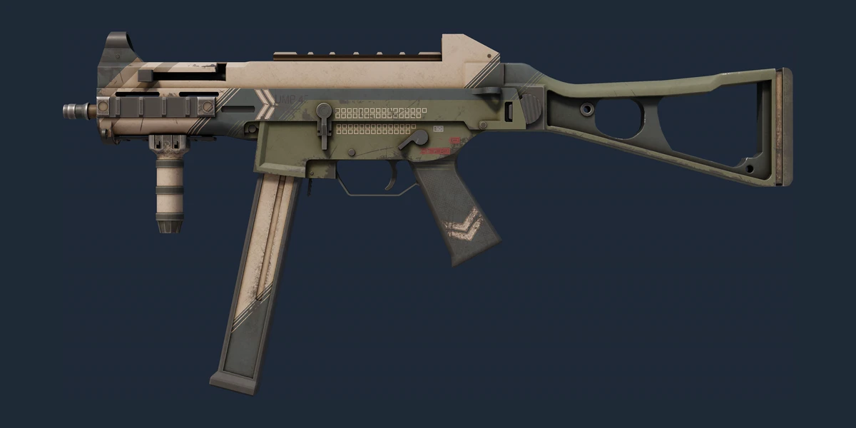 UMP-45 | Corporal (Field-Tested) preview