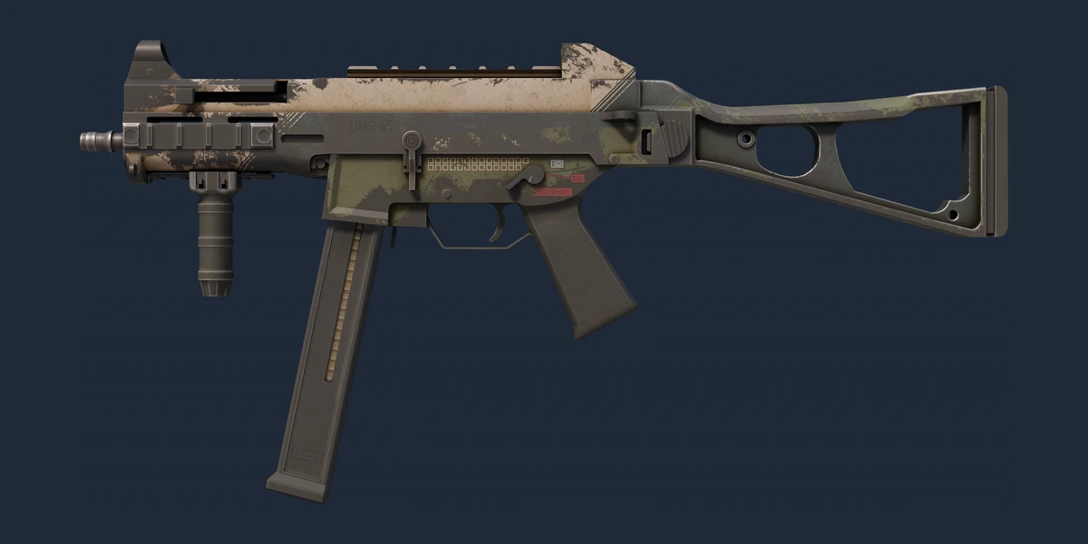 UMP-45 | Corporal (Battle-Scarred) preview