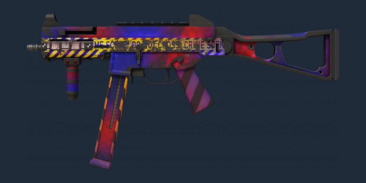Náhled: UMP-45 | Crime Scene (Poničený bojem)