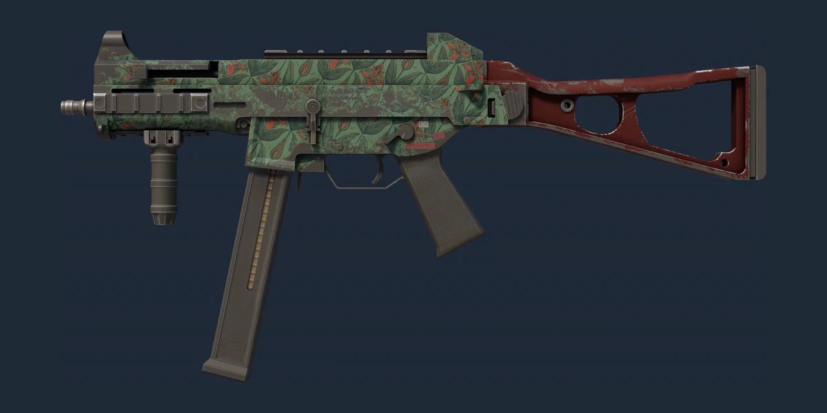 ตัวอย่าง UMP-45 | Day Lily (มีรอยถลอกอย่างมาก)