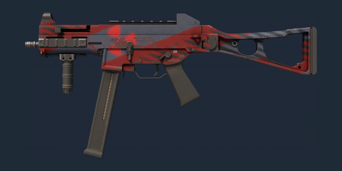 UMP-45 (Emléktárgy) | Kiszóródási Figyelmeztetés (Harctéren tesztelt) előnézete