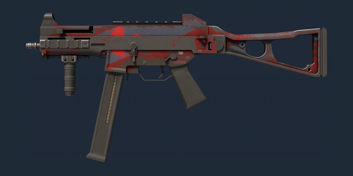 UMP-45 | Fallout Warning (Battle-Scarred) preview
