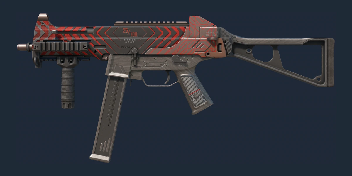 UMP-45 | Fragment (Minimal Wear) preview