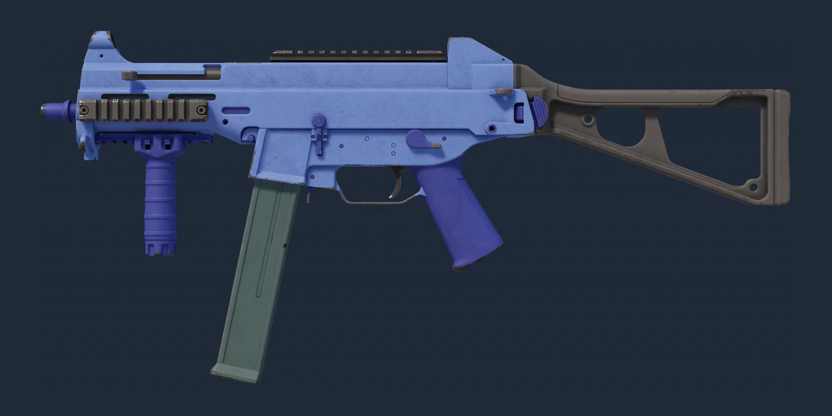 Souvenir UMP-45 | Indigo (Field-Tested) preview
