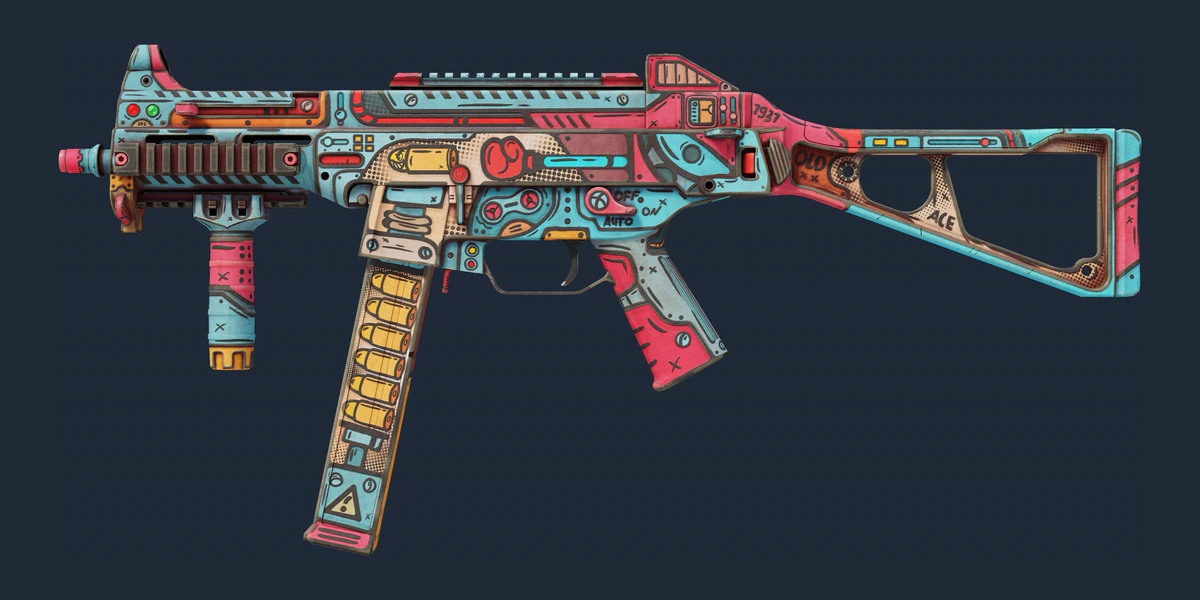 UMP-45 | K.O. Factory (Minimal Wear) preview