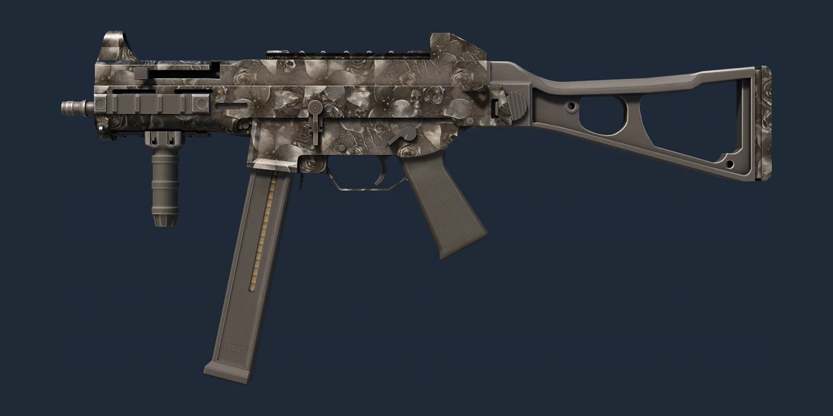 UMP-45 | Metal Flowers (Battle-Scarred) preview