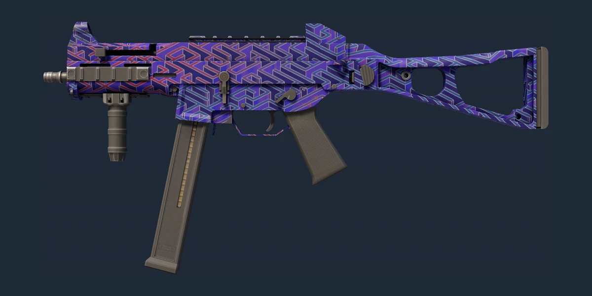 Souvenir UMP-45 | Minotaur's Labyrinth (Minimal Wear) preview
