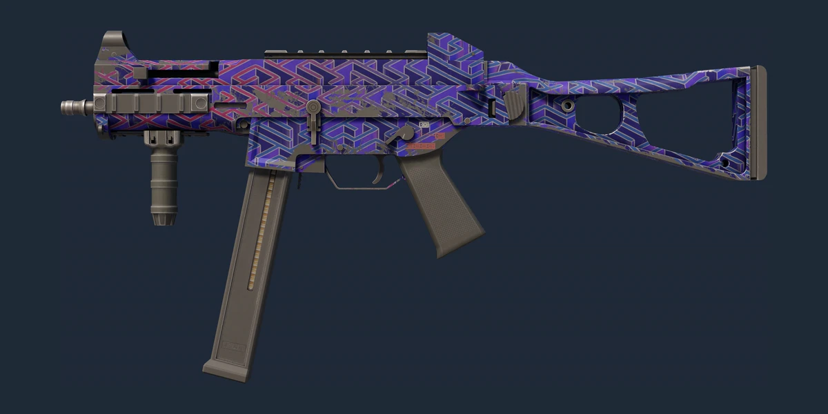 UMP-45 | Minotaur's Labyrinth (Well-Worn) preview