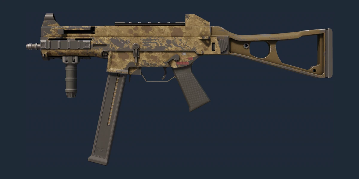 Vista previa de UMP-45 | Embarrada (Bastante desgastado)