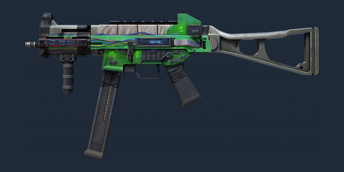 UMP-45 | Plastique (Well-Worn) preview