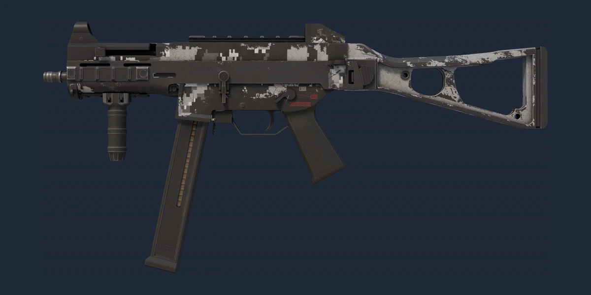 UMP-45 | Urban DDPAT (Battle-Scarred) preview