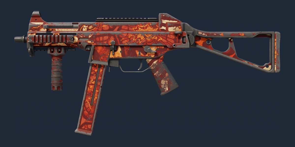 Náhled: UMP-45 | Warm Blooded (Silně opotřebený)