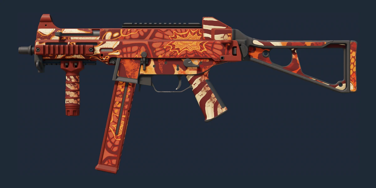 Vista previa de UMP-45 | Sangre caliente (Recién fabricado)